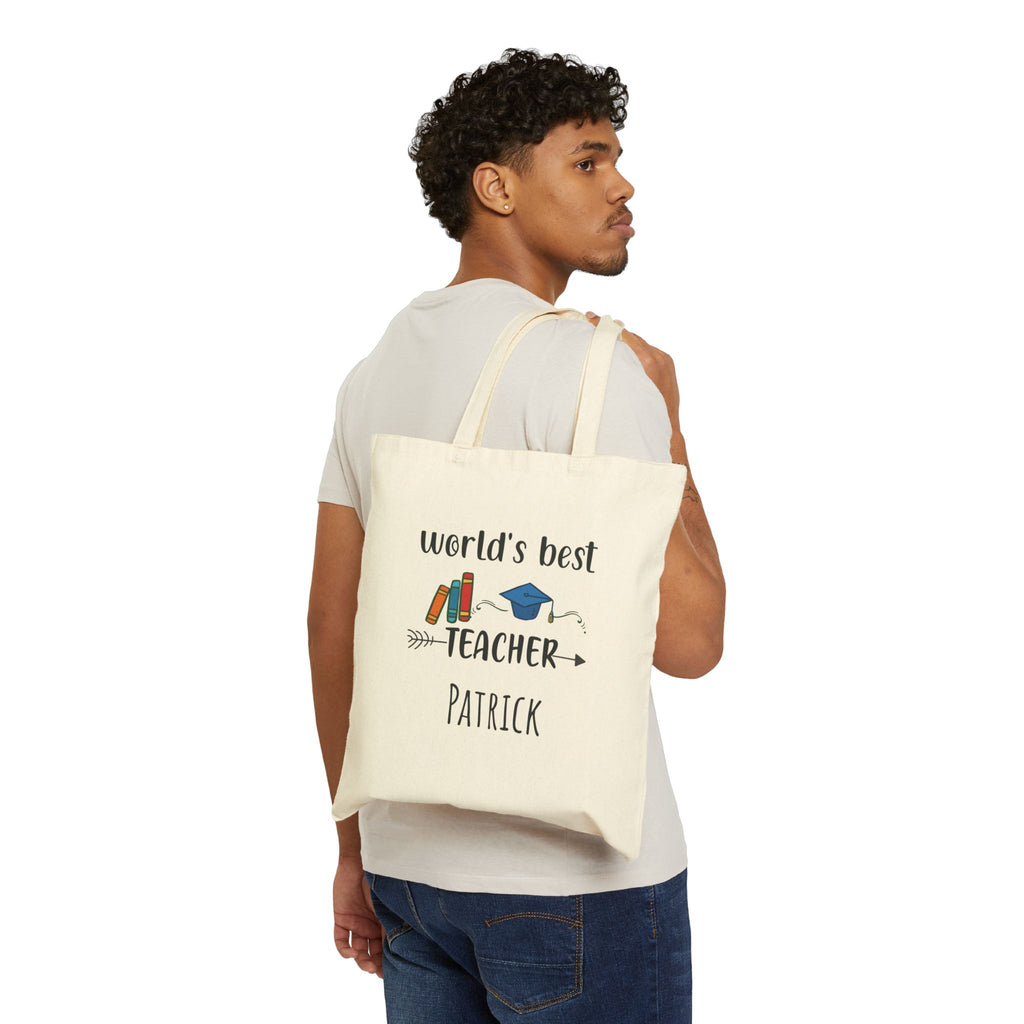 P013 Tote Bag Teacher Man
