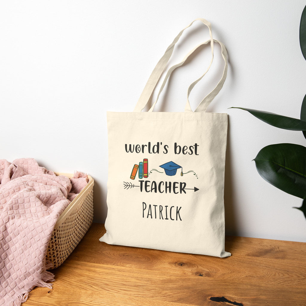 P013 Tote Bag Teacher Man